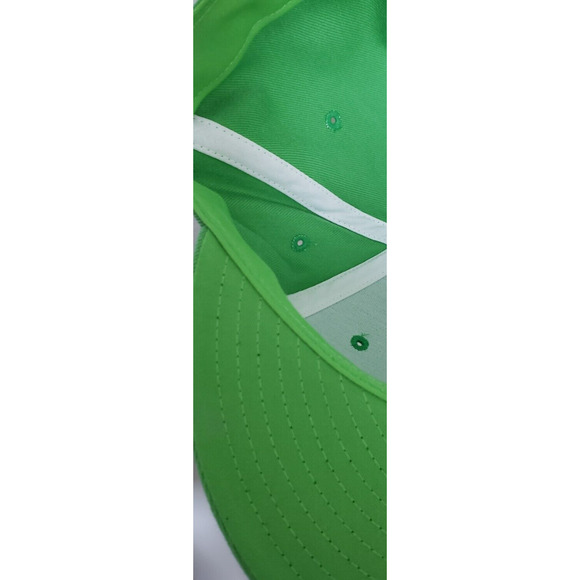 Lids Hat Cap Blank Grandslam Fitted Size 8 Lime Green - Picture 7 of 7
